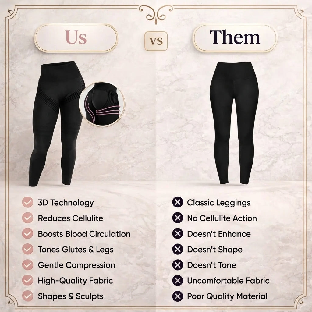Ceralia® 3D Leggings — Redefine Your Silhouette Effortlessly
